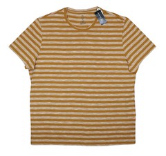 INC International Concepts Striped Slub Crew Neck Men’s T-Shirt XL NWT Cathay