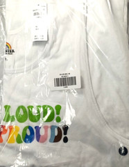 Hollister Pride Graphic T- Tank Top White X Large