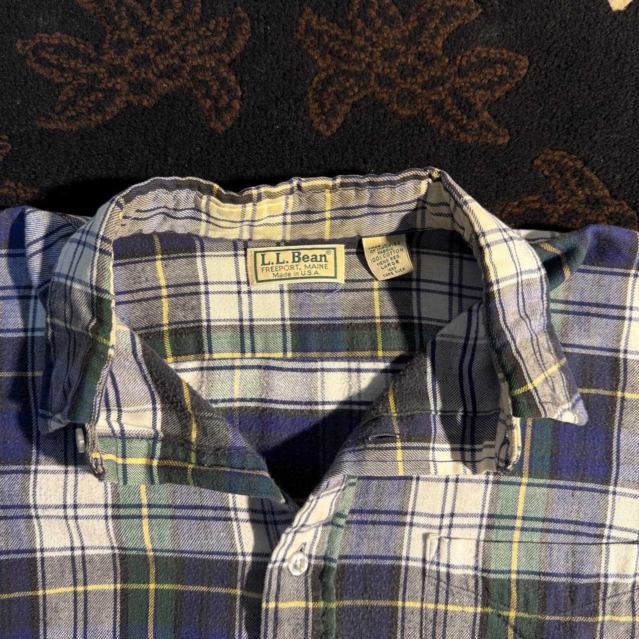 Vintage plaid 'L.L Bean' flannel button up gallery