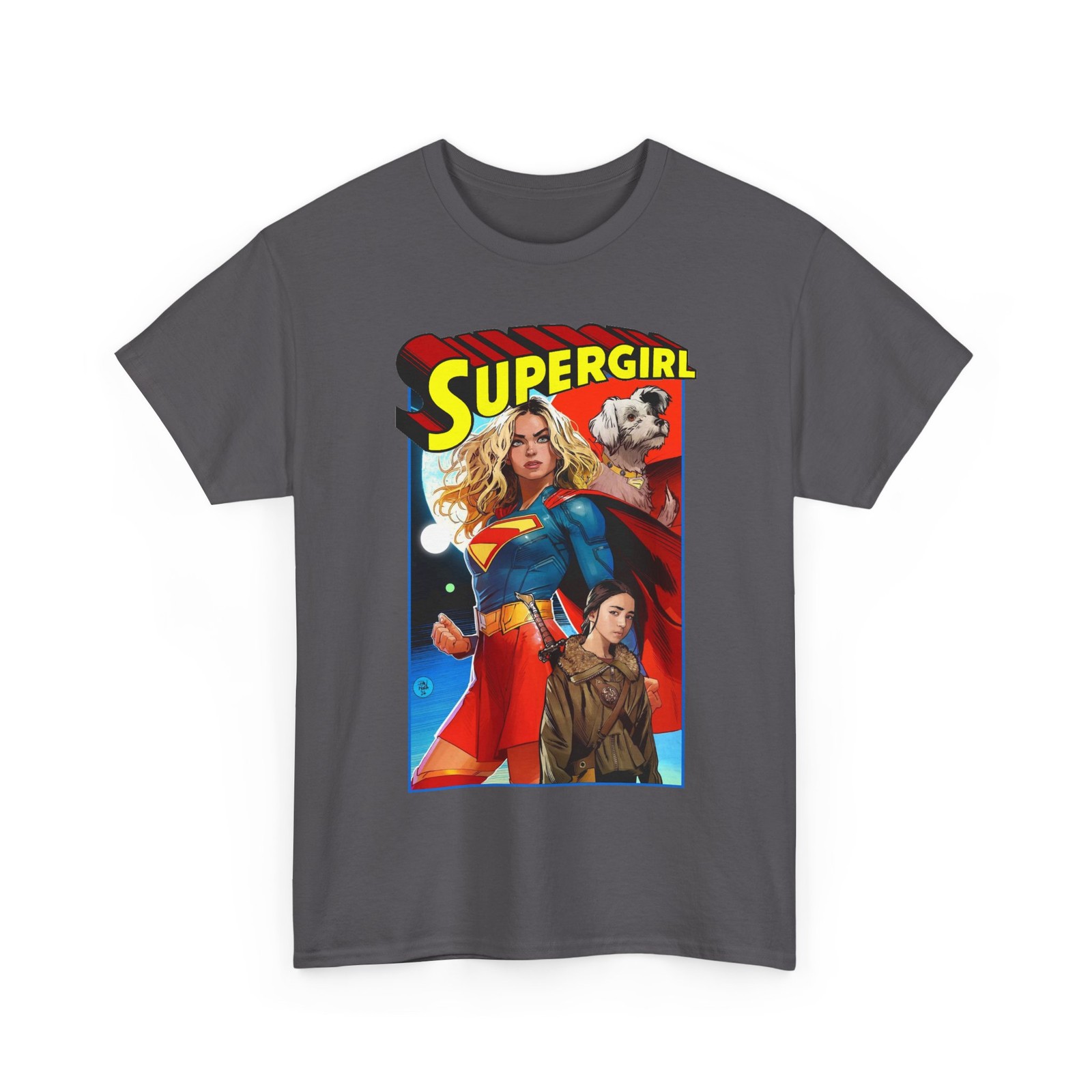 Supergirl T-Shirt Dan Mora Art 2026 DC Comics Movie Milly Alcock Vintage-Style gallery