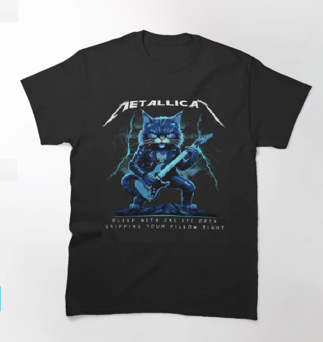 Heavy Metal Tour 2026 T Shirt Rock Band Music Graphic Tee Guitar Fans
