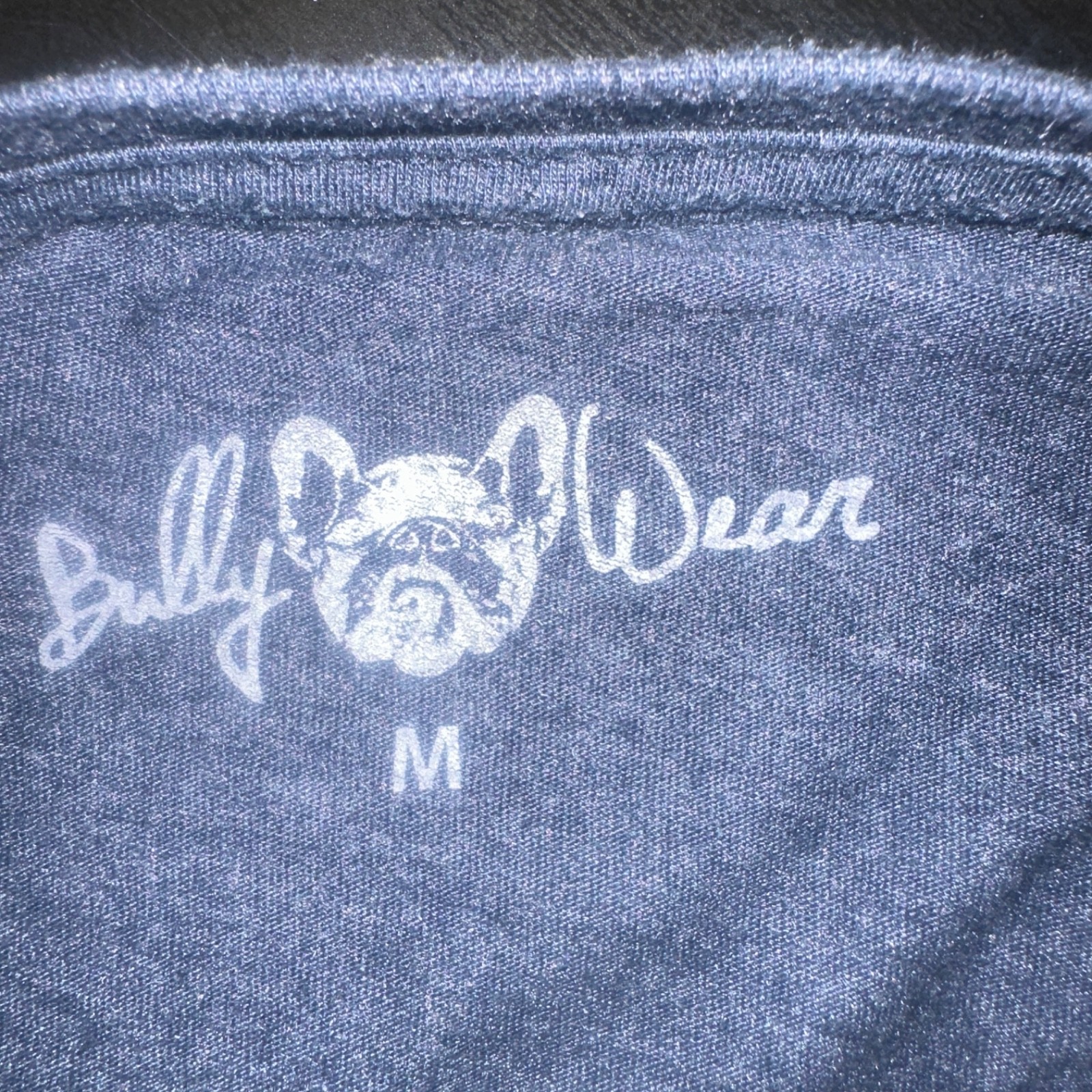 Bully Wear V Neck T Shirt Medium Gently worn Cotton blend no fabric tag gallery