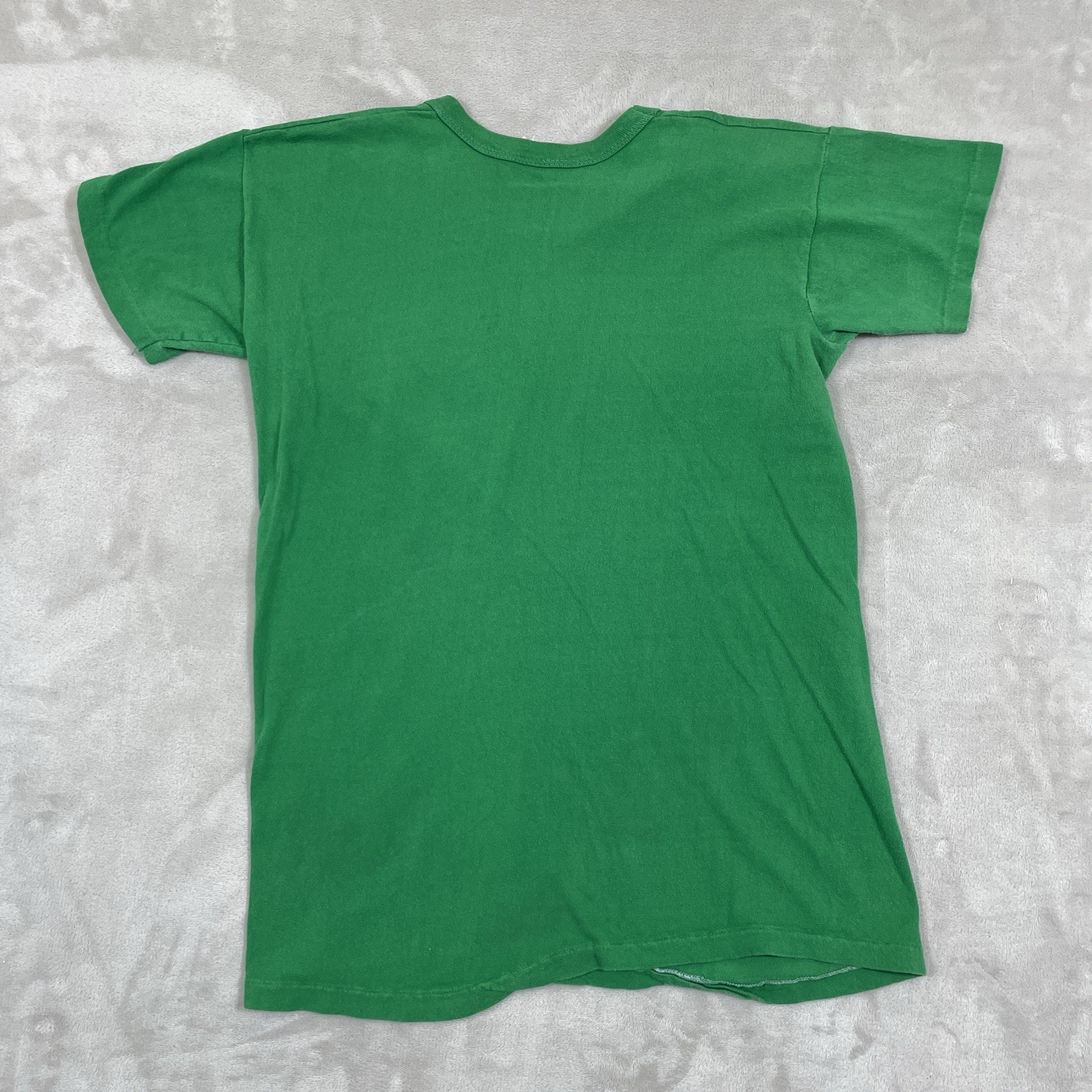 VTG 70s Gold Tag Russell Athletic Tshirt 100% Cotton MENS SMALL (tag L, Shrunk) gallery