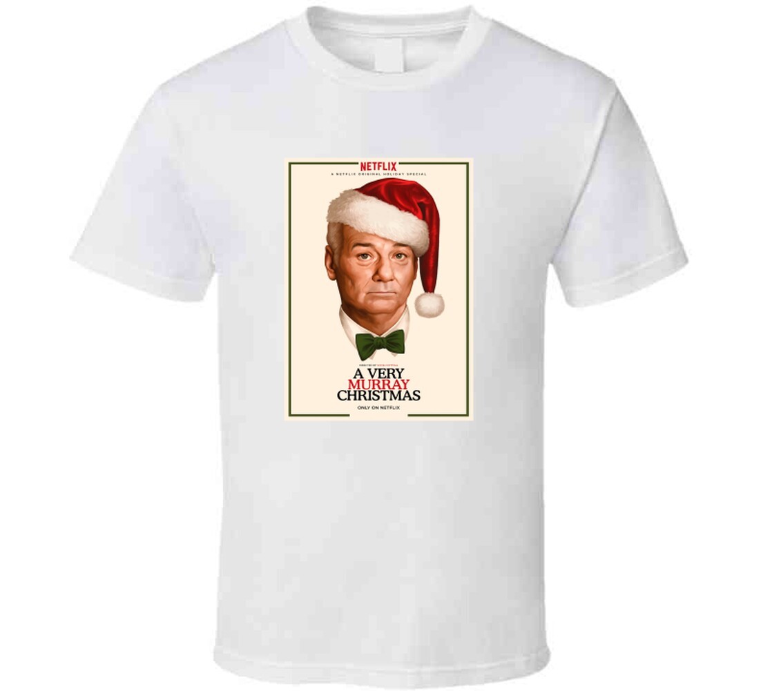 A Very Murray Christmas Tee Classic Holiday Movie T Shirt gallery