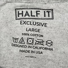 Half It Exclusive Gray T-Shirt Size Large Graphic Print “I Have 2 Daughters”