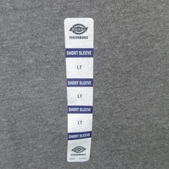 Dickies Men’s Temp-iQ Performance Cooling T-Shirt LT Gray Short Sleeve Tee New