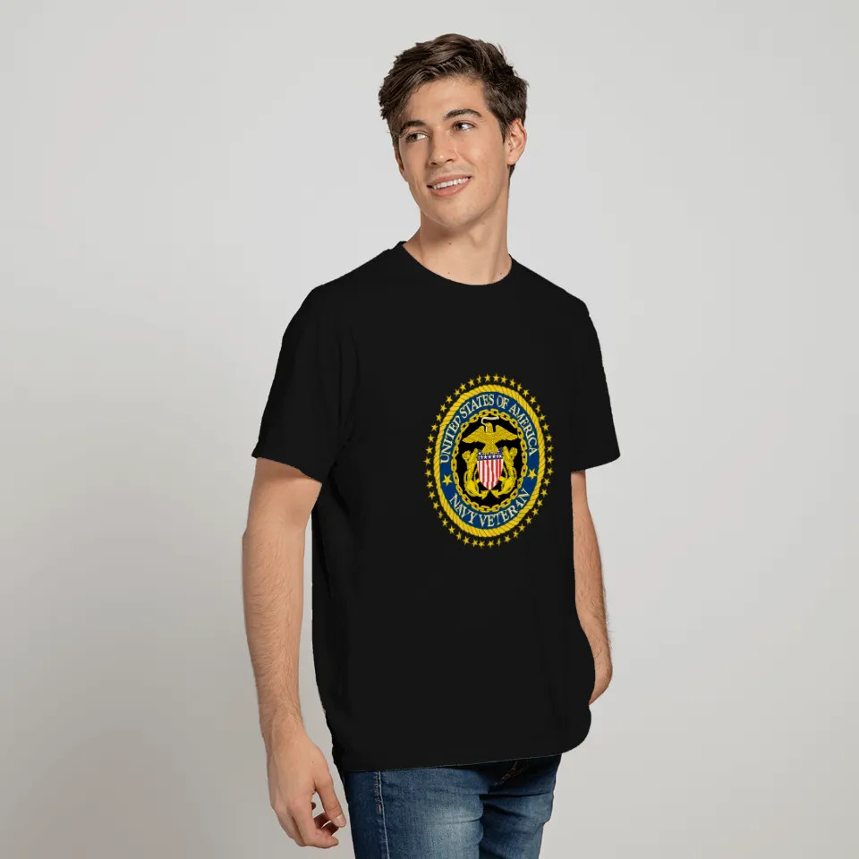 Navy Veteran Comfort Tee Shirt US Military Gift Men Women Soft Cotton gallery