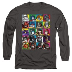 The Transformers Character Square Licensed Adult T-Shirt