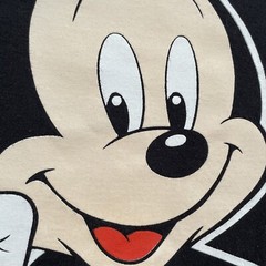 Vintage 80’s Mickey Mouse logo Nightgown Shirt One Size Fits All Made in USA