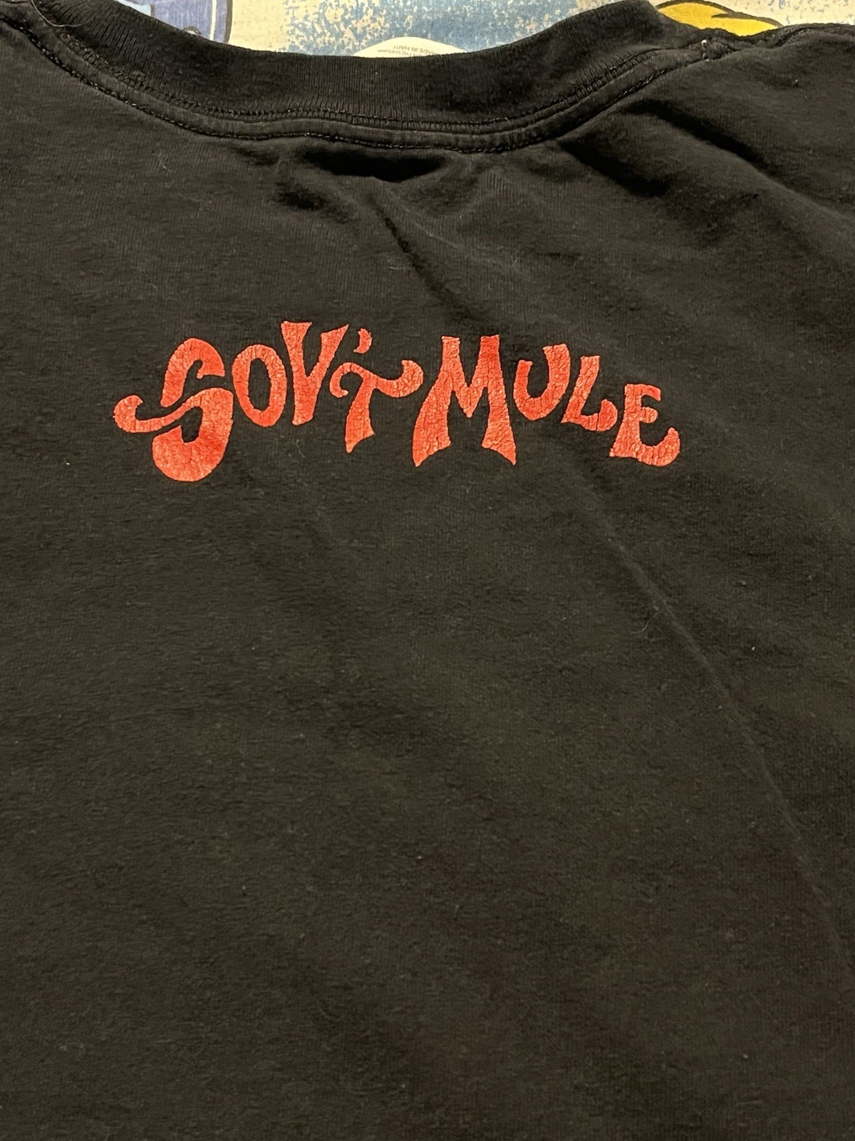 VTG Gov't Mule Band T-shirt Rebirth Of The Mule Tour XL Southern Rock Blues gallery