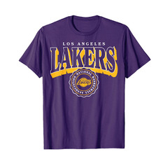 Nba – Los Angeles Lakers Arched Crest T-Shirt