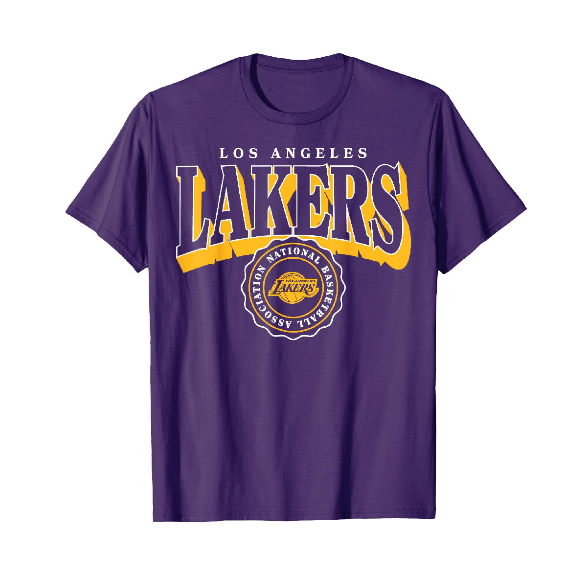 Nba – Los Angeles Lakers Arched Crest T-Shirt
