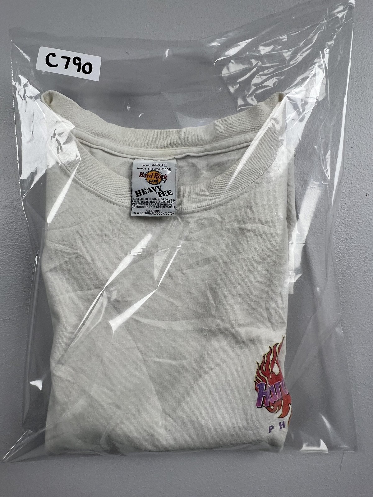 Vintage Hard Rock Cafe Shirt Mens XL White Phoenix Desert Graphic Tee Fire gallery