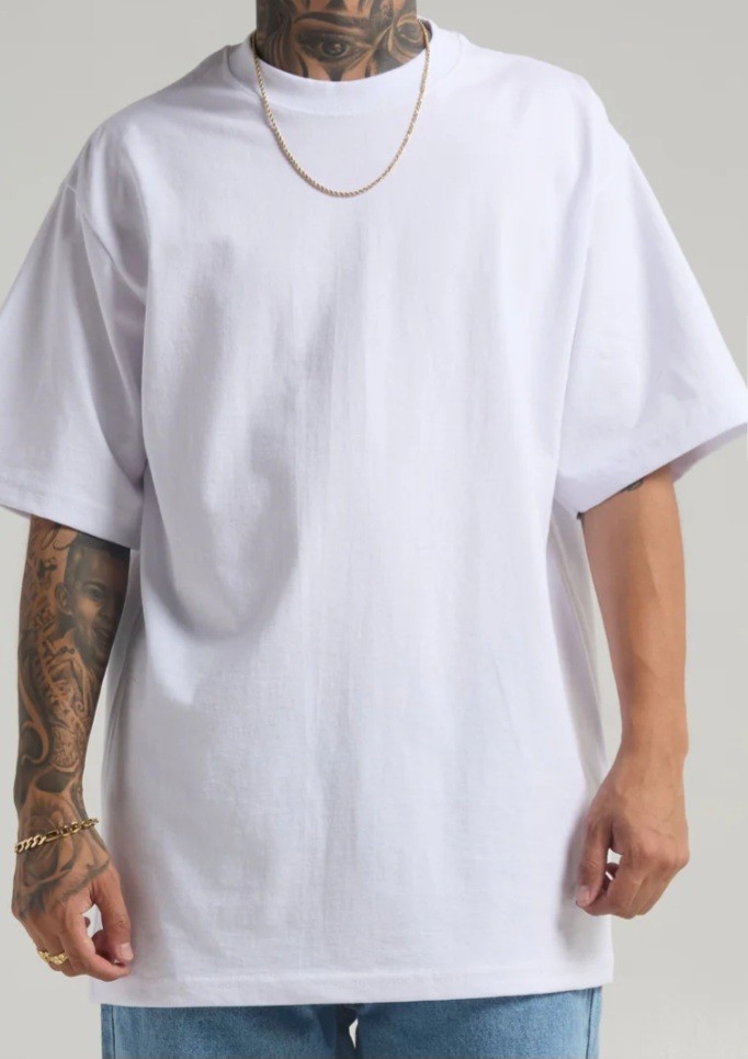 Shaka Wear Heavyweight T Shirt 3 Pack Men Blank Black & White Thick Tee gallery
