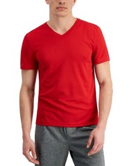 ID IDEOLOGY Men’s Licorice Red Birdeye Mesh Short Sleeve T-Shirt NEW Small