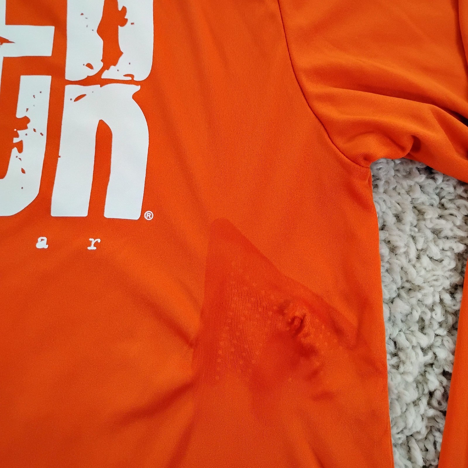 Dirty Hooker Shirt Mens Large Orange Performance Fishing Beach Beer Outdoor A5 gallery