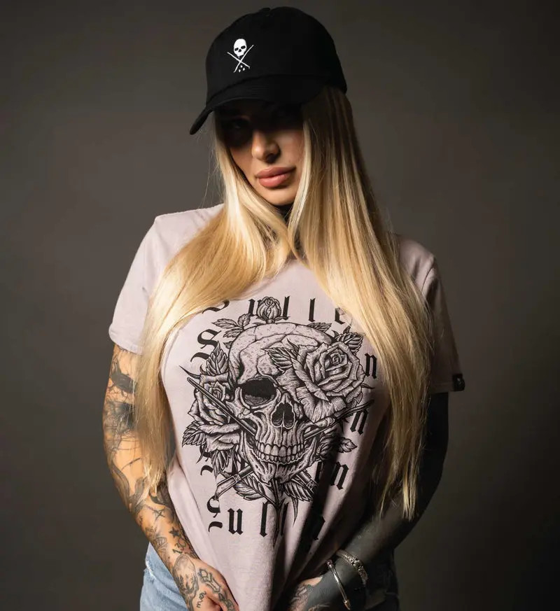 Vintage Skull & Dagger Tee – Gothic Rock Graphic Shirt | Distressed Retro Style