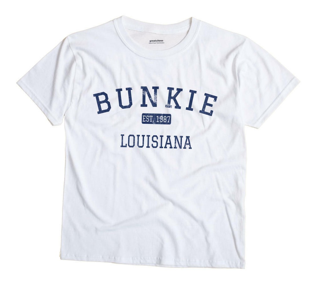 Bunkie Louisiana LA T-Shirt EST