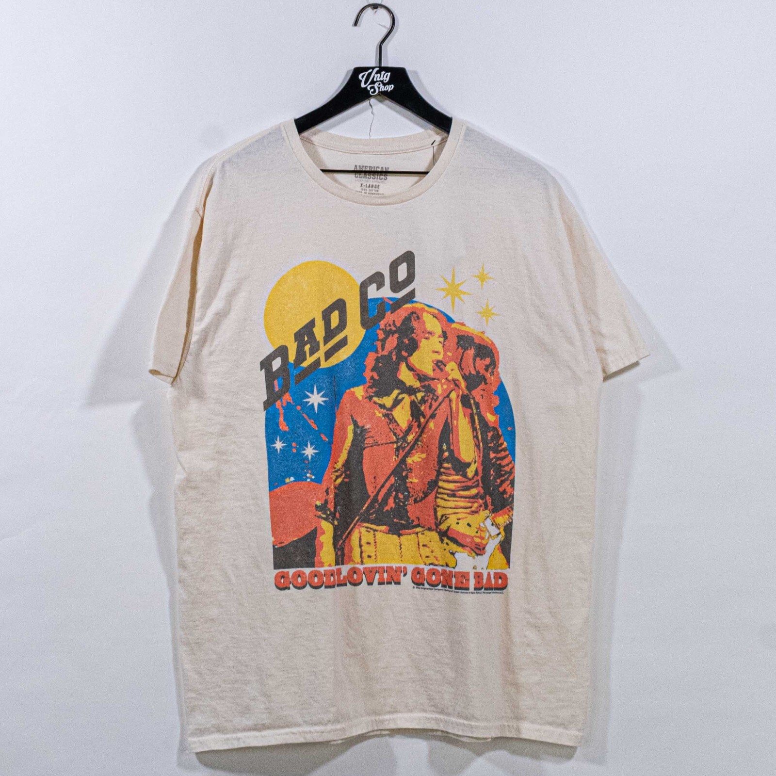 Bad Company Band Shirt XL Extra Large Good Lovin Gone Bad Y2K Rock Grunge gallery