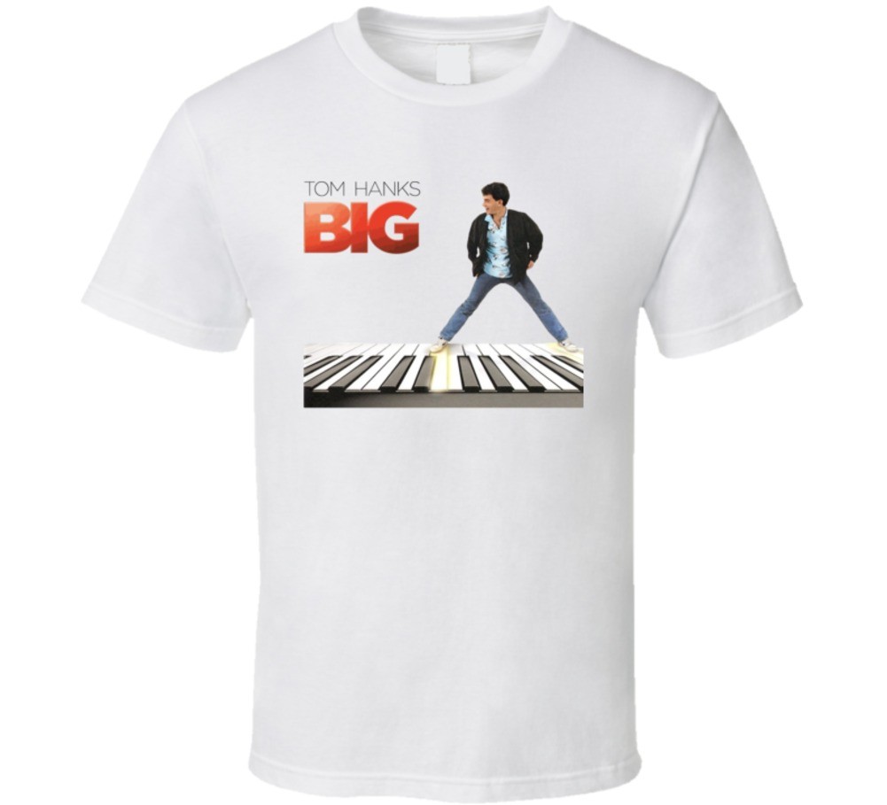 Big Tom Hanks 80’s Retro Movie T Shirt
