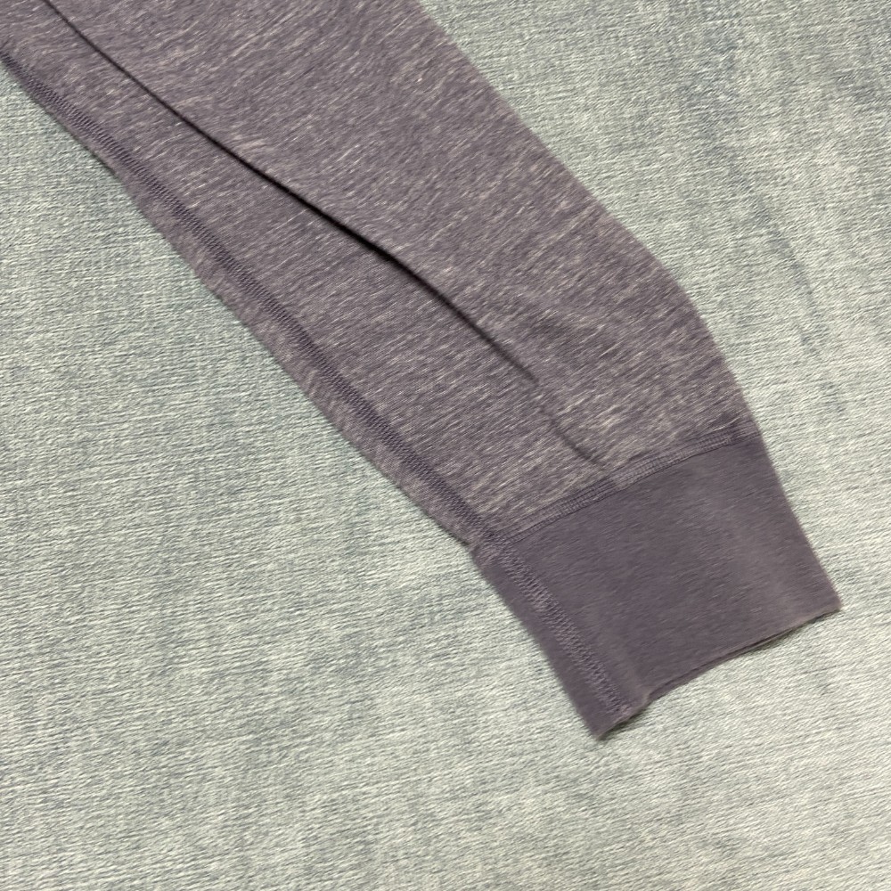 Civilianaire Knitwear Shirt Men XL Gray Streetwear Trendy Henley Neck 1/4 Button gallery