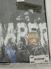 AAPE By A Bathing Ape Apper Osaka Japan Exclusive Tee Black Size XL Brand New