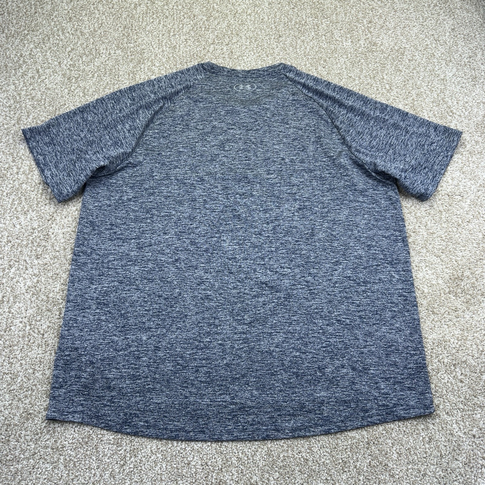 Under Armour The Tech Tee Shirt Mens 2XL XXL Blue Short Sleeve Raglan 1326413 gallery