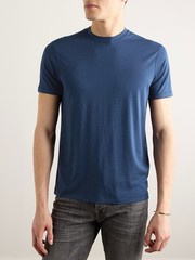 Tom Ford Slim-Fit Lyocell and cotton -blend jersey T-shirt $350 size 5XL(60)