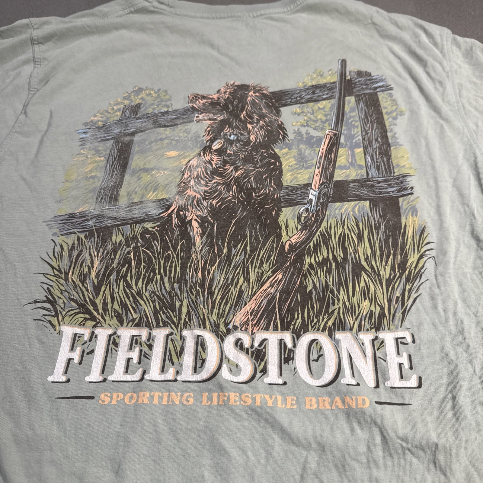 FIELDSTONE - Light Green T-Shirt, Sporting Lifestyle, Waterfowl Retriever M gallery