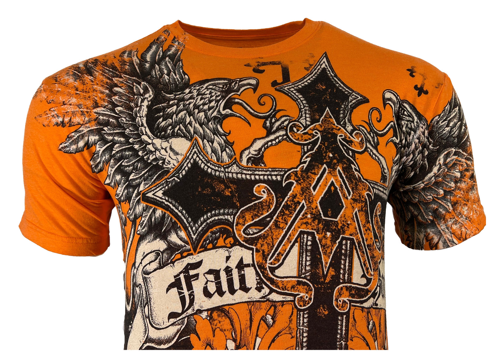 Archaic Affliction Men's T-Shirt WINGED CREATURE Wings Biker S-3XL gallery