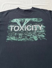 Vintage 2000s System of a Down Toxicity Black T-shirt Sz L
