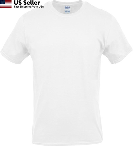 Gildan Men's Crew T-Shirts, Multipack, Style G1100 XX-Large, White gallery