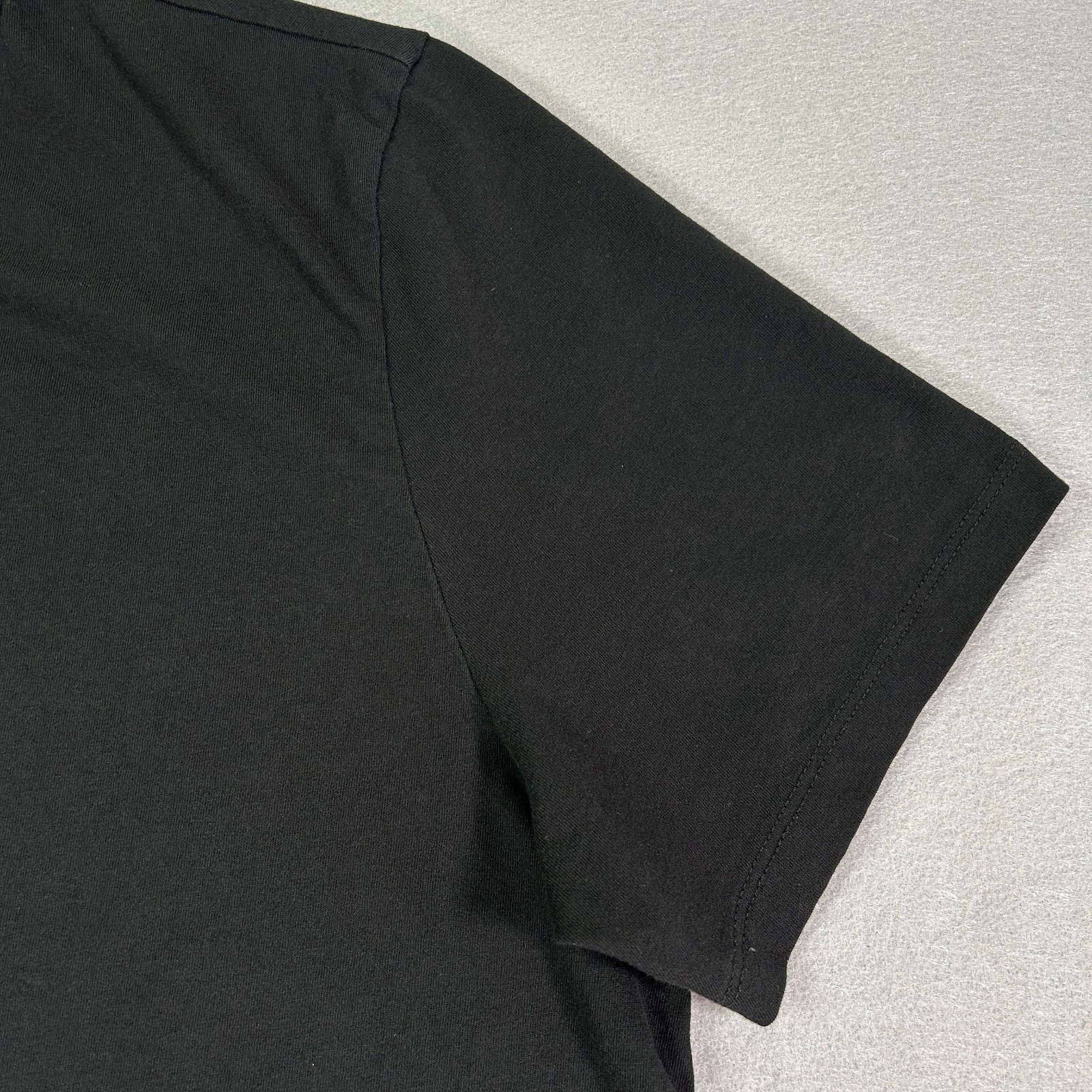 Mott & Bow The Driggs Men's Large T-Shirt Black Crew Neck 100% Combed Cotton Tee gallery