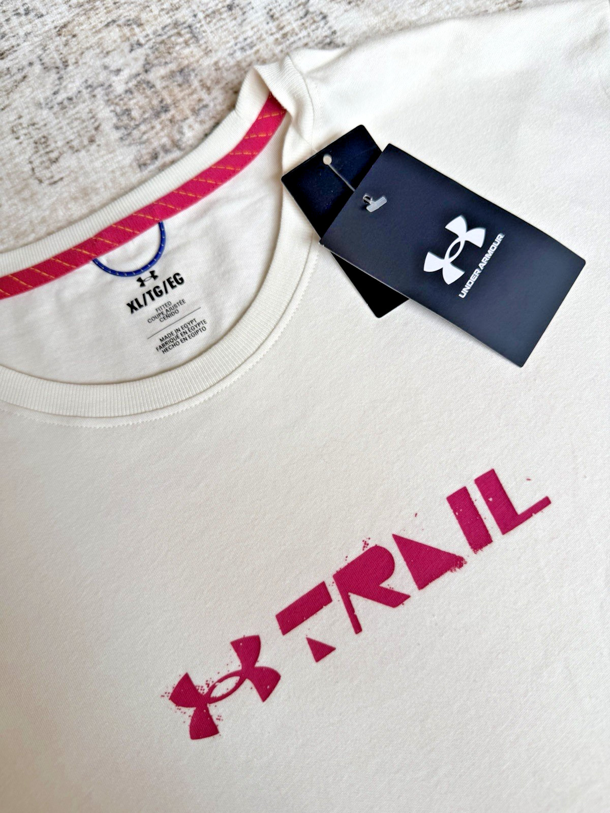 NWT UNDER ARMOR TSHIRT • TRAIL | MEN XL gallery