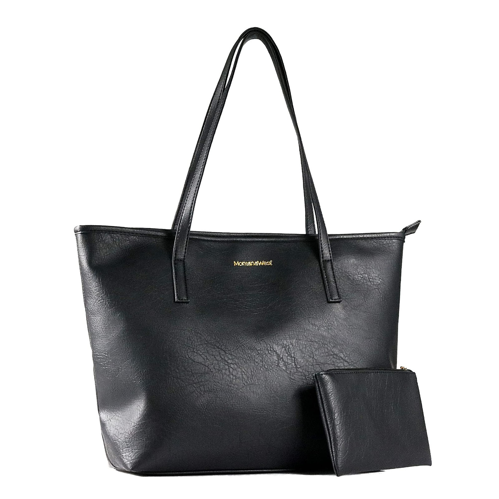 Montana West Purses for Women Large Work Tote Bag PU Leather Laptop Shoulder Bag