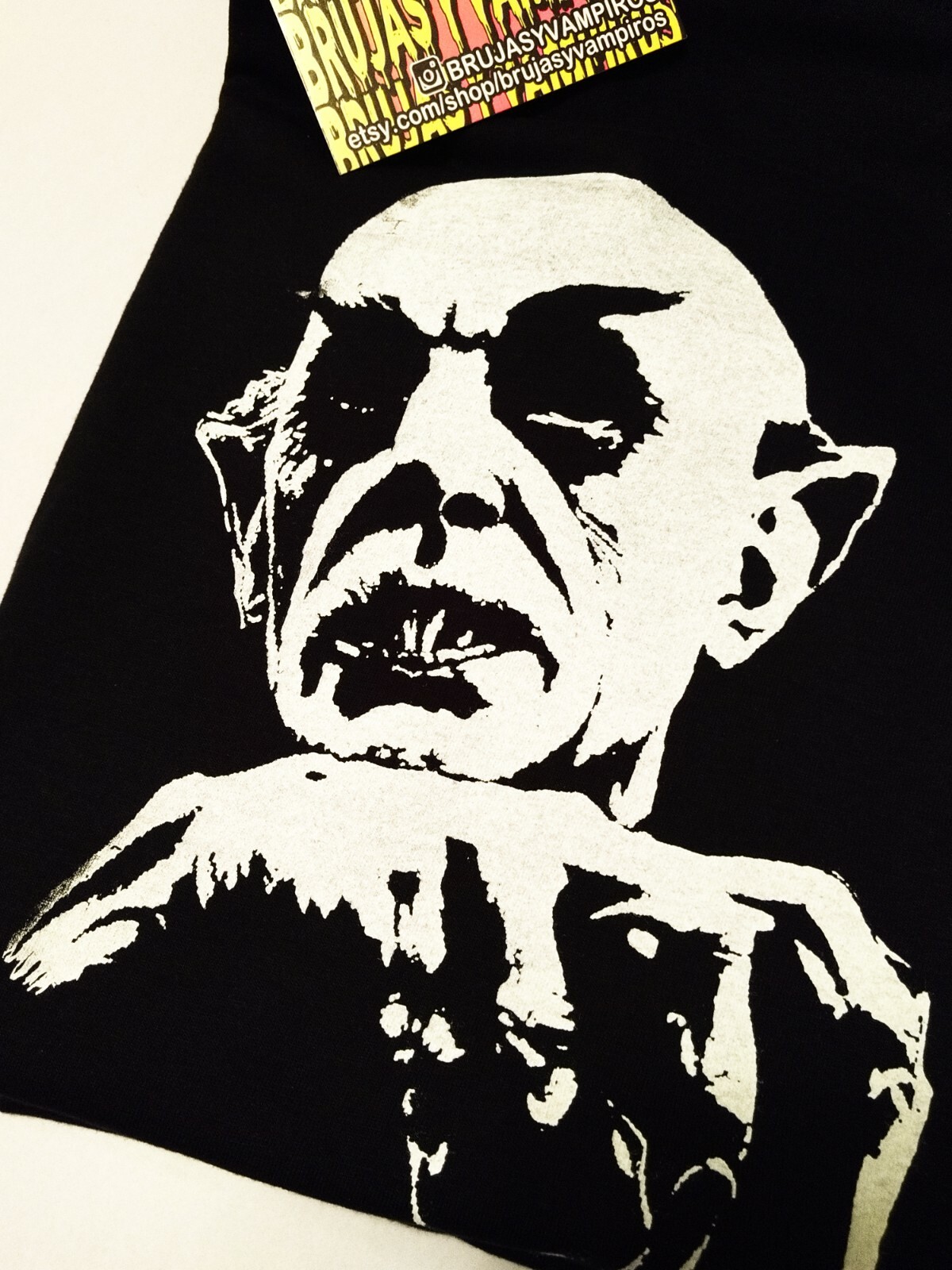 Nosferatu t-shirt , vampire t-shirt , black horror movie shirt S - 3XXXL gallery