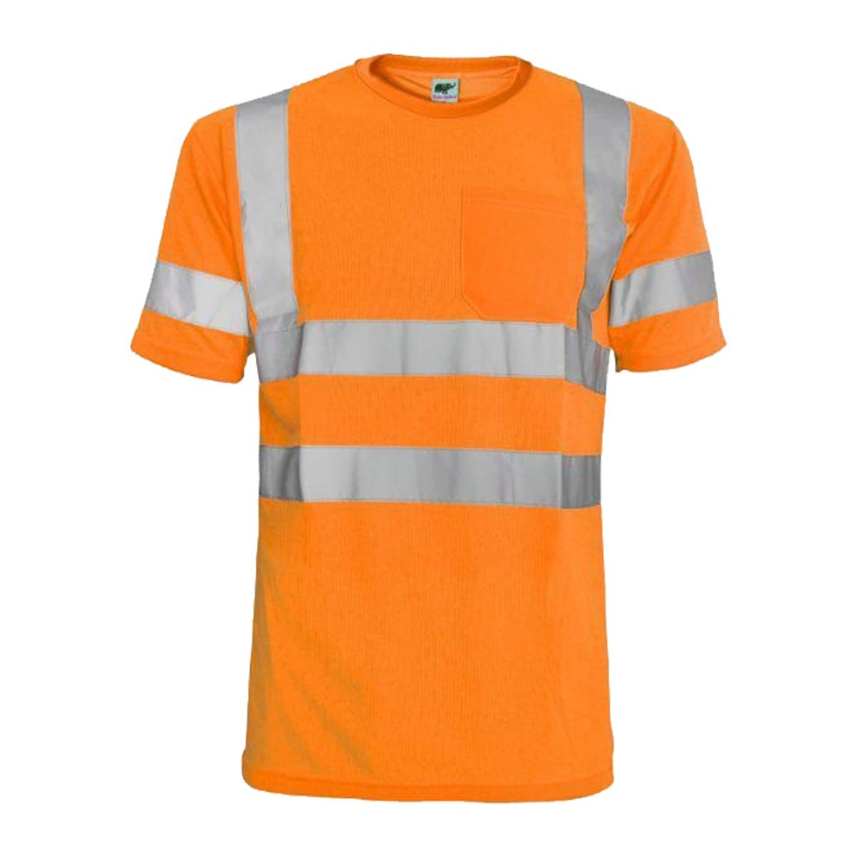 Hi Vis T Shirt ANSI Class 3 Reflective Safety Lime Orange Short Sleeve HIGH V…