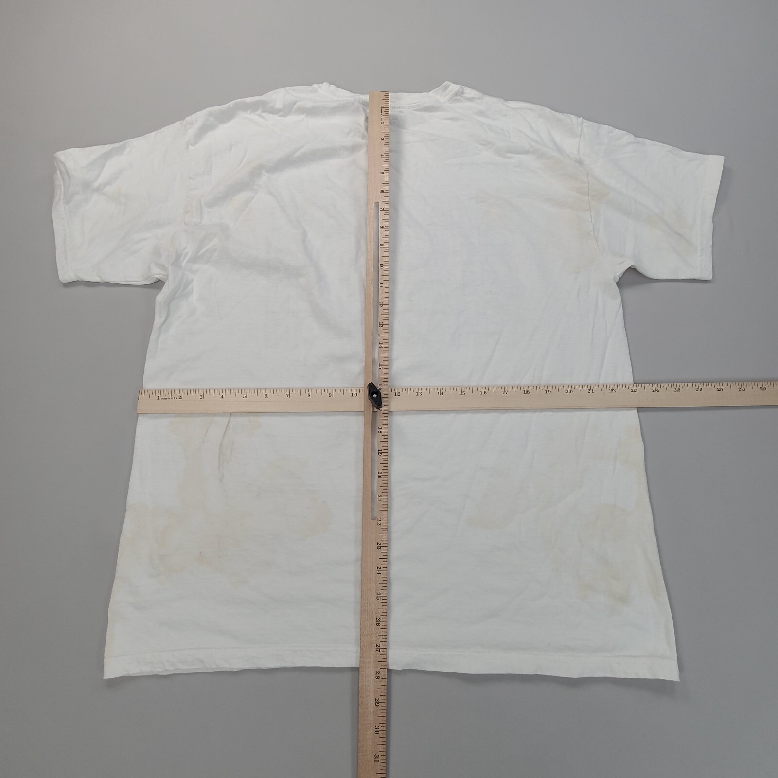 Champion Shirt Mens 1 Extra Large 1XL White Spell Out Outdoors gallery