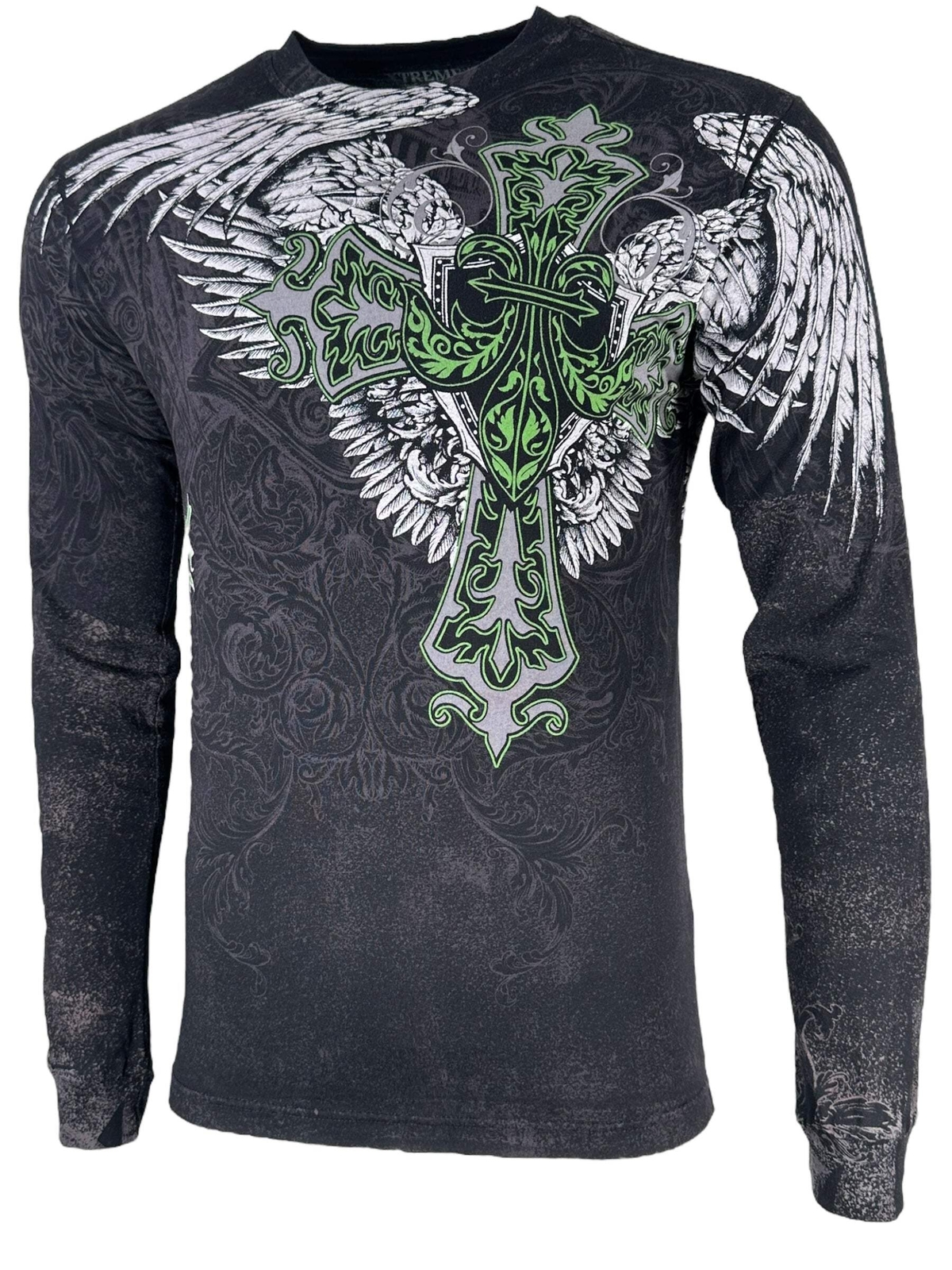Xtreme Couture by Affliction Men's T-Shirt Long View Biker Cross S-5XL gallery