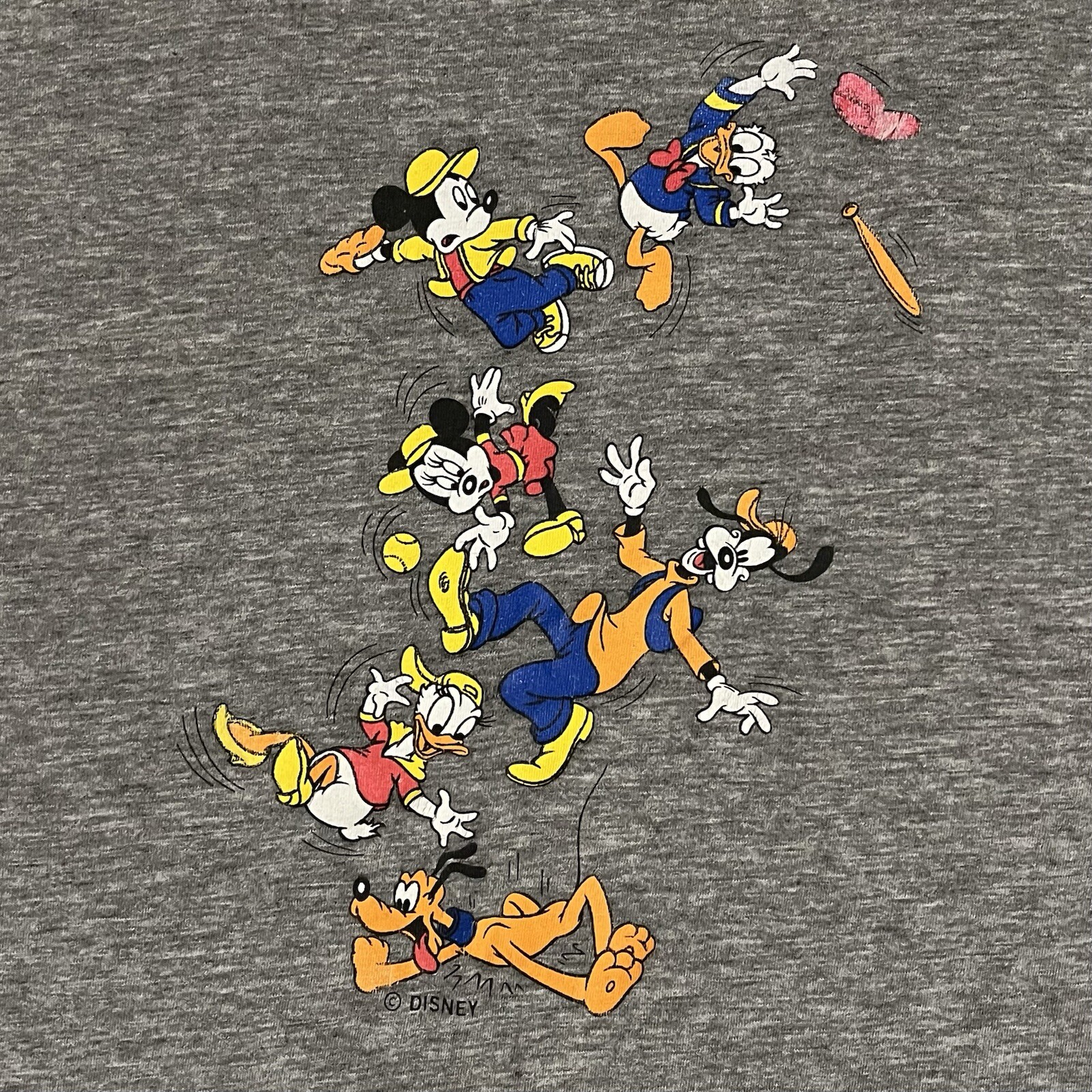 Vintage Disney By Hering shirt M single stitch Mickey Minnie Daffy Goofy Pluto gallery
