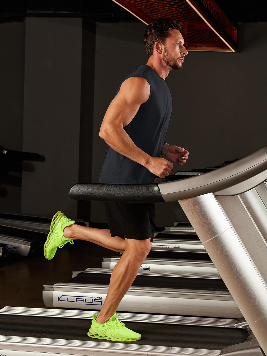 Men's Athletic Tank Tops Quick Dry Running Muscle Tee Sleeveless Shirts Workout gallery