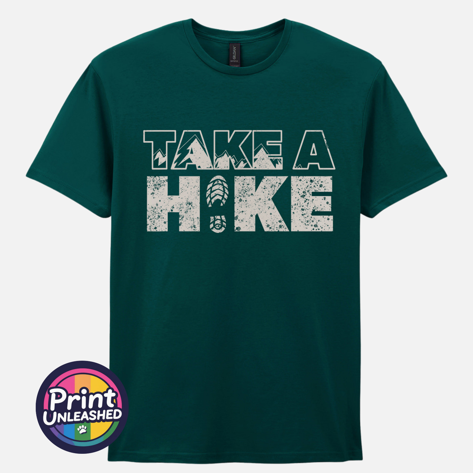 Take A Hike T Shirt Funny Hiking Walking Camping Outdoor Adventure Tee Unisex