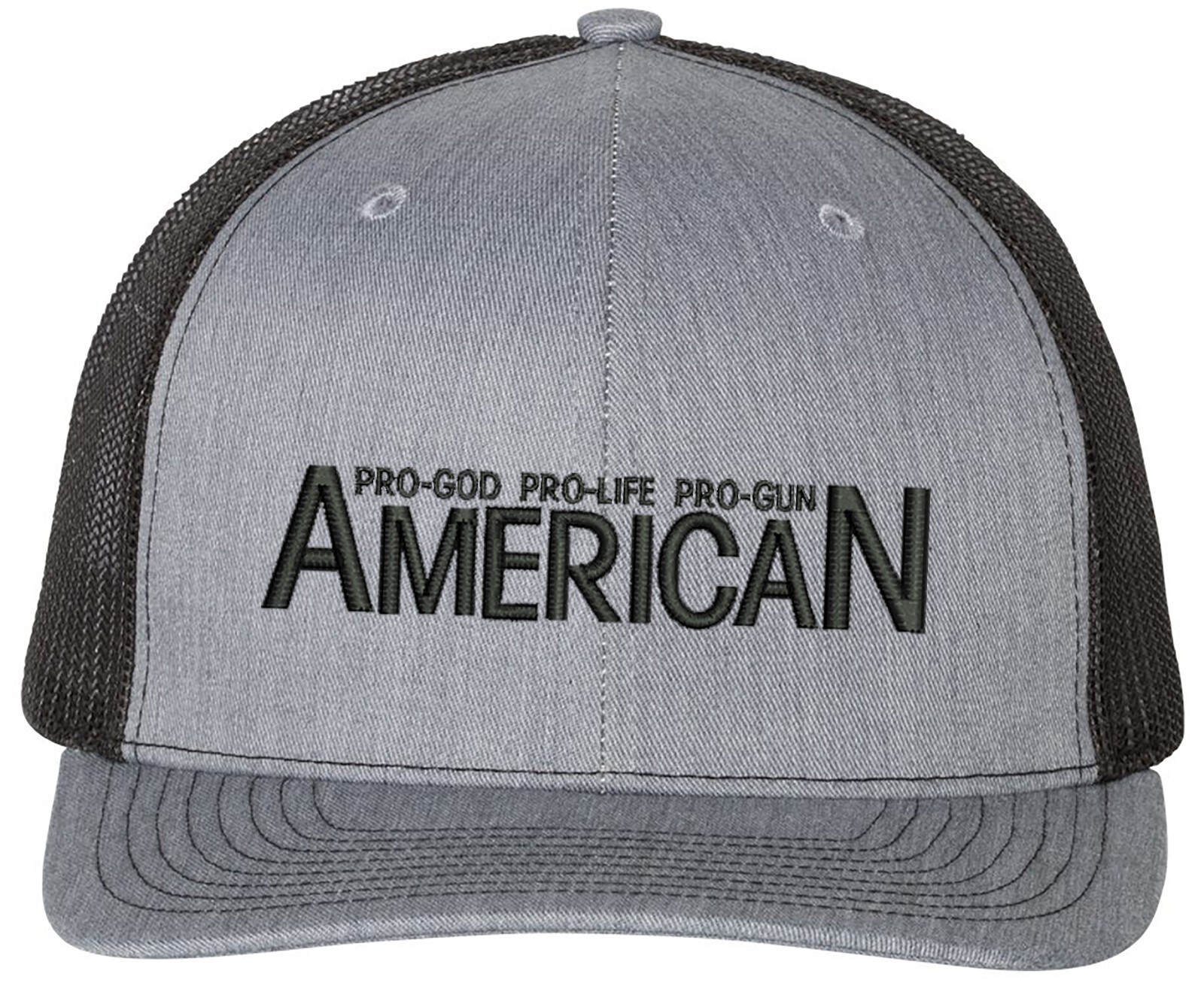 Pro-Gun 2nd Amendment Richardson Embroidered One Size Fits All Trucker Hats gallery