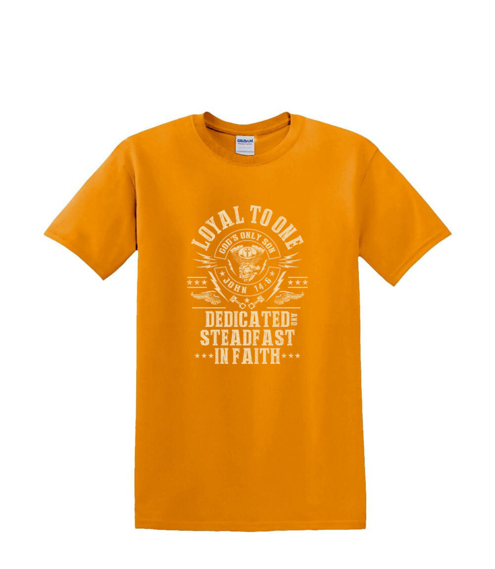 S to 2XL 3XL - LOYAL TO ONE - Faith Religion Fun Humor Work Fun Adult gallery