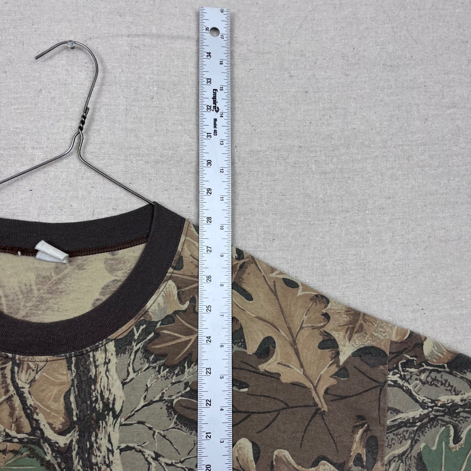 Vintage Advantage Camo Short Sleeve T Shirt Streetwear Cotton Single Stitch gallery