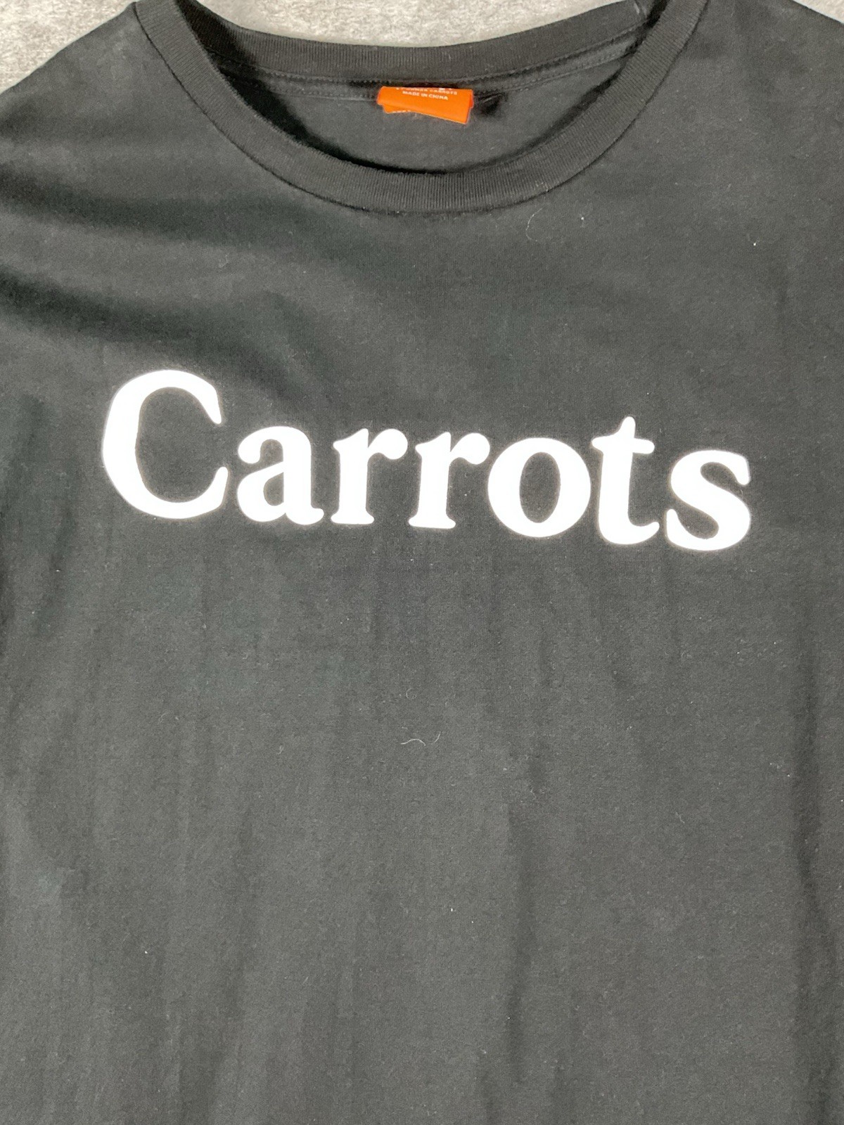 Carrots By Anwar Carrots Men's Graphic Logo T-Shirt 3XL Black And White gallery