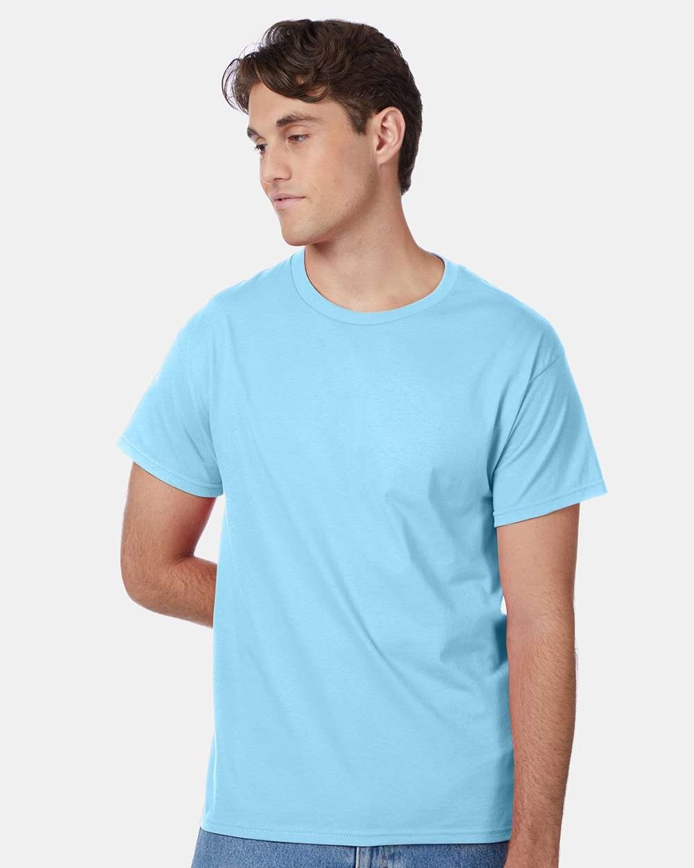 NEW Hanes Men's ComfortSoft Heavyweight 100% Cotton S-3XL T-Shirt 5250T gallery