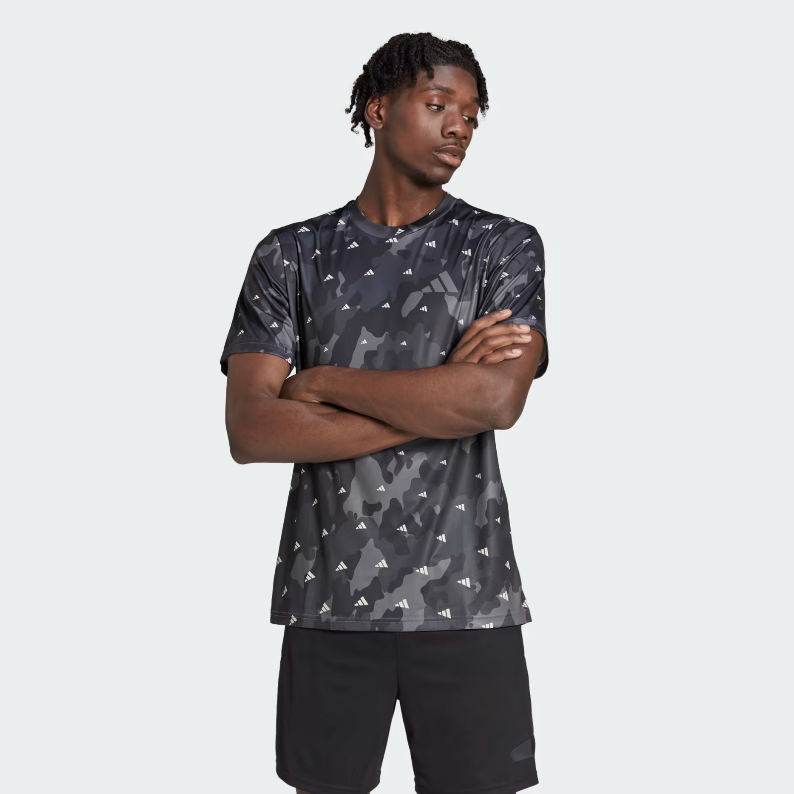 ADIDAS TRAIN ESSENTIALS SEASONAL TRAINING S/S T-SHIRT SZ:2XL 2X XXL NWT IB8132