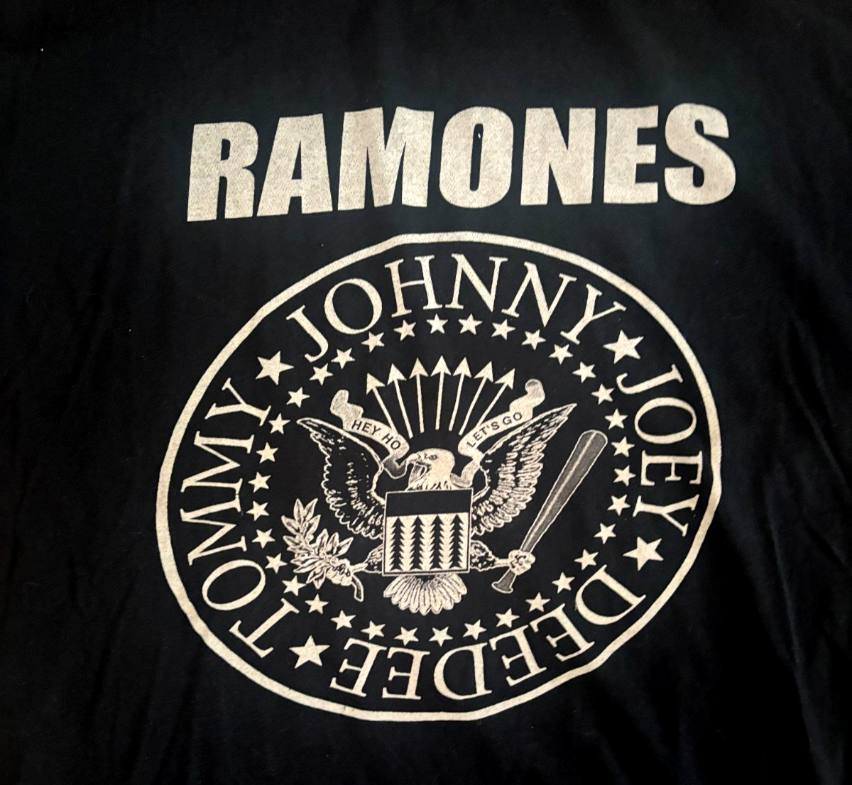 Original Ramones Punk Rock Band Presidential Seal Vintage Concert 1234 Shirt XL gallery