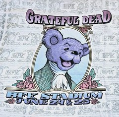 Vintage 90s Grateful Dead Liquid Blue T Shirt RFK DC AOP All Over Print XL
